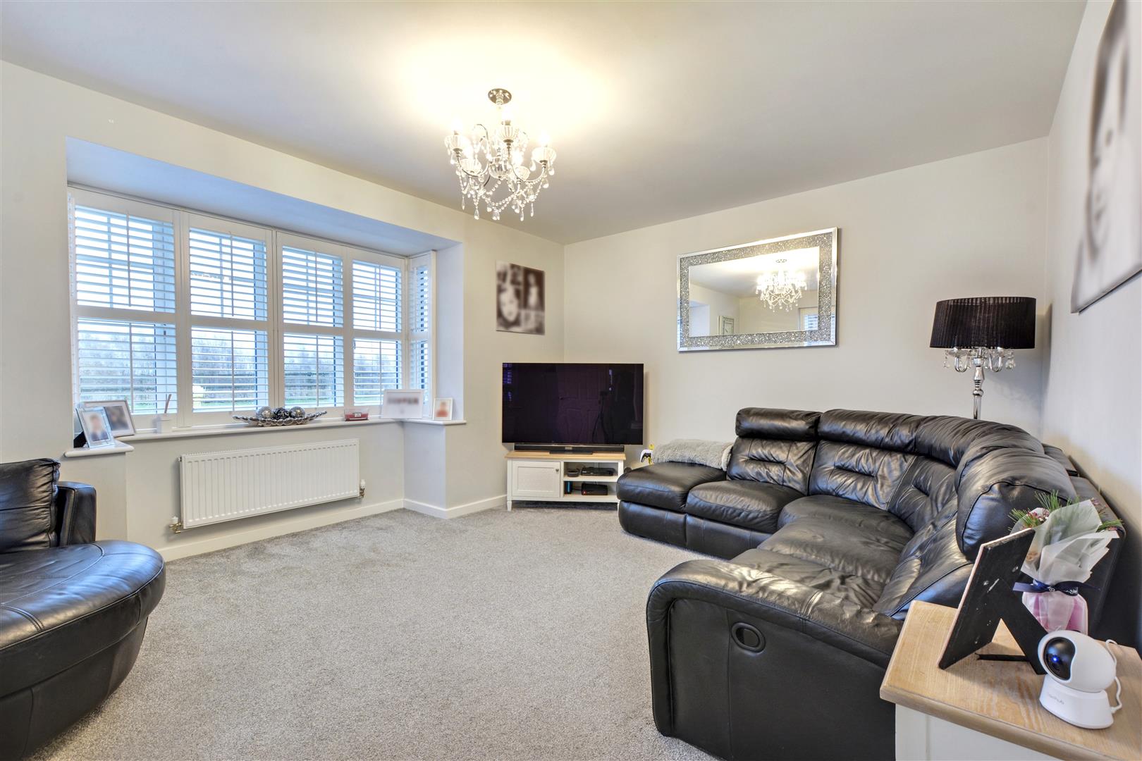 Bay-Fronted Living Room — Before